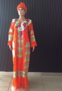 Lace Gown – Ivory Elegance