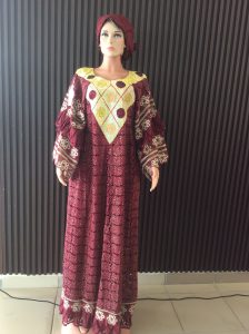 Velvet Boubou – Teal Dream