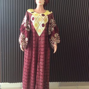 Velvet Boubou – Teal Dream