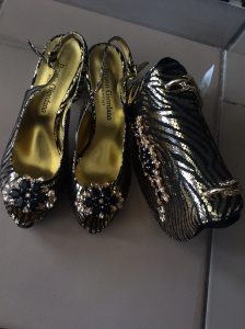 Leather Boots & Satchel Set – Classic Black