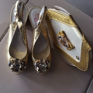 Embroidered Kufi Cap – White & Black